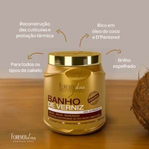 Máscara Banho de Verniz Forever Liss 1Kg