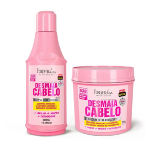 Kit Especial Desmaia Cabelo Forever Liss com Shampoo 300ml e Máscara 200g