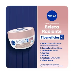 NIVEA Creme Facial  7 em 1 Beleza Radiante 100g