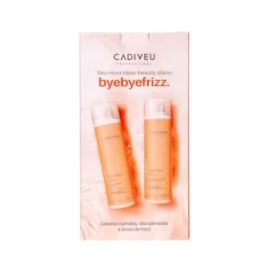 Kit de Limpeza Shampoo e Condicionador 250ml Essentials Bye Bye Frizz Cadiveu