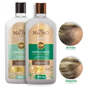 SHAMPOO + CONDICIONADOR FORTALECEDOR TIO NACHO 415ML