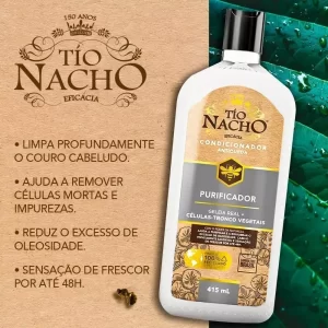 SHAMPOO + CONDICIONADOR PURIFICADOR TIO NACHO 415ML