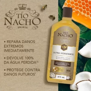 SHAMPOO + CONDICIONADOR ULTRA-HIDRATANTE TIO NACHO 415ML