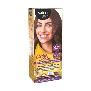 Coloração Light Color 6.7 Chocolate Salon Line