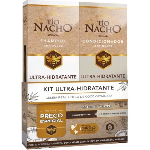 SHAMPOO + CONDICIONADOR ULTRA-HIDRATANTE TIO NACHO 415ML