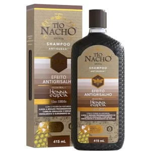 Shampoo Antigrisalho Henna Egipcia Antiqueda Tio Nacho 415ml