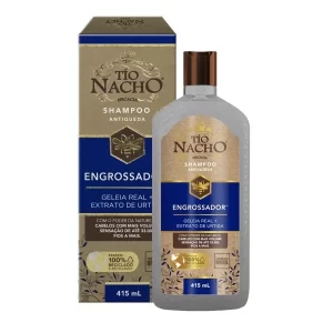 Shampoo Engrossador Extrato de Urtiga Antiqueda Tio Nacho 415ml