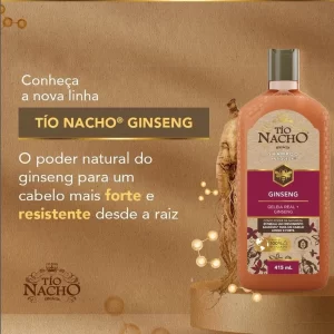 Shampoo Ginseng Antiqueda Tio Nacho 415ml