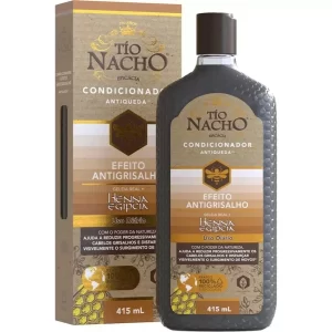 Condicionador Antigrisalho Henna Egipcia Antiqueda Tio Nacho 415ml