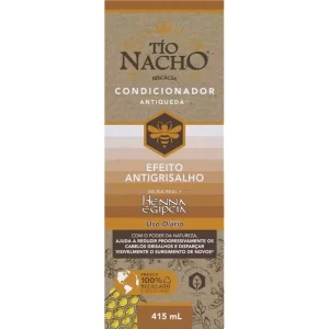 Condicionador Antigrisalho Henna Egipcia Antiqueda Tio Nacho 415ml