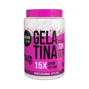 Gelatina #todecacho Super Volume 1kg Salon Line