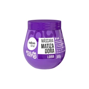 #todecacho Máscara Matizadora Roxa 300g Salon Line