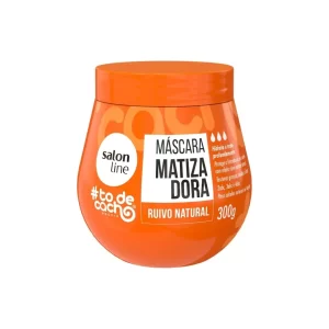 Máscara Matizadora #todecacho Ruivo Natural 300g Salon Line