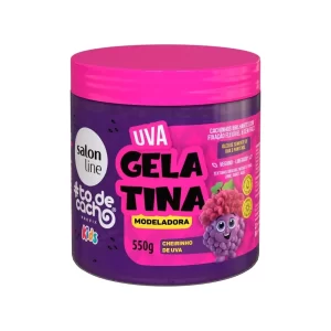 Gelatina Uva #todecacho Kids Modeladora 550g Salon Line