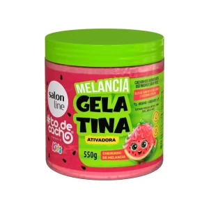 Gelatina Melancia #todecacho Kids Ativadora 550g Salon Line