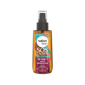 Óleo SOS Cachos 10 em 1 Multibenefícios 100ml Salon Line