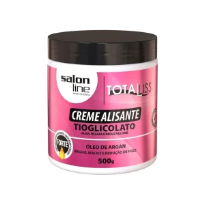 Creme Alisante Óleo de Argan Forte Salon Line 500gr