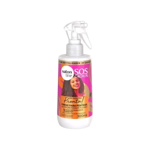 Creme para Pentear Fluido SOS Cachos De Repente Pronta 300ml Salon Line