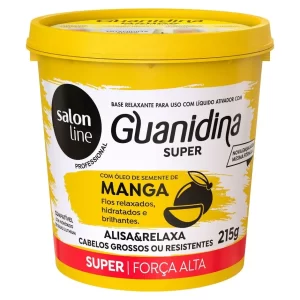 Guanidina Óleo Semente de Manga Alisa e Relaxa Salon Line 215gr Salon Line