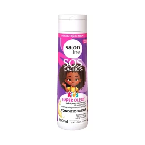 Condicionador SOS Cachos Kids Super Óleos 300ml Salon Line