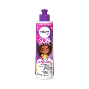 Ativador de Cachos SOS Cachos Kids Super Óleos 300ml Salon Line