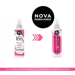 Meu Liso Demais Defrizante Spray Protetor Térmico 240ml Salon Line