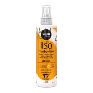 Meu Liso Muito + Liso Spray Defrizante Protetor Térmico 240ml Salon Line