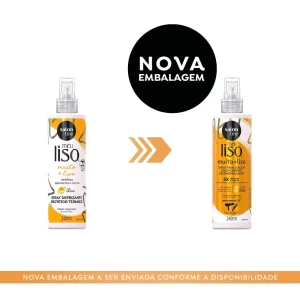 Meu Liso Muito + Liso Spray Defrizante Protetor Térmico 240ml Salon Line