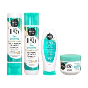 Kit Meu Cabelo Ainda Mais Liso com Meu Liso Extremo Salon Line