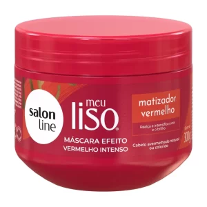 Máscara Meu Liso Matizador Vermelho Salon Line 300g