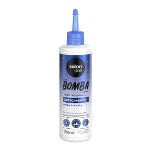 Tônico Noturno SOS Bomba Original Crescimento 100ml Salon Line