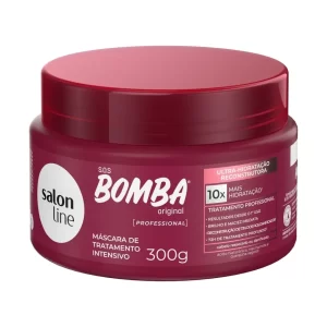 Máscara SOS Bomba Ultra-Hidratação Reconstrutora 300g Salon Line