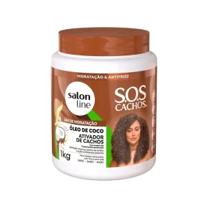 Ativador de Cachos SOS Cachos Óleo de Coco 1kg Salon Line