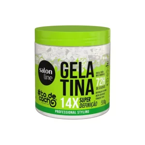 Gelatina #todecacho Super Definição Salon Line 550g