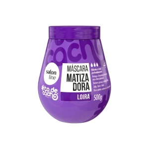 Máscara Matizadora #todecacho Loiros Liberado 500g Salon Line