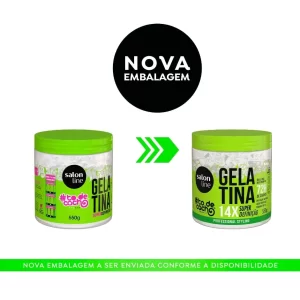 Gelatina #todecacho Super Definição Salon Line 550g