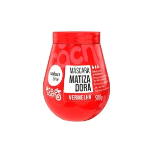 Máscara Matizadora #todecacho Vermelha  500g Salon Line