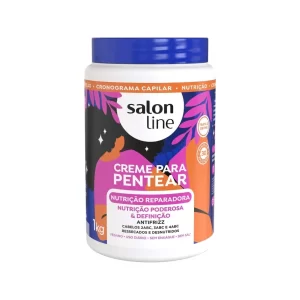 Creme Para Pentear Nutrição Reparadora Salon Line 1kg Salon Line