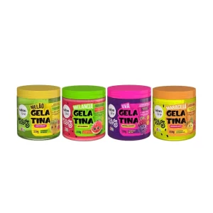 Combo 4 Gelatinas de Frutas 550g Cada Salon Line