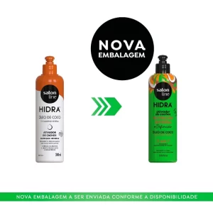 Ativador de Cachos Hidra Nutrição Intensa Salon Line 300ml Salon Line