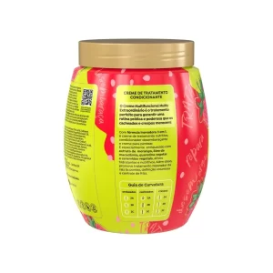 Creme de Tratamento Morango 3 em 1 Cachos dos Sonhos Multy Extraordinário 1kg Salon Line