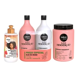 Kit Reparação Turbinada Rícino Salon Line