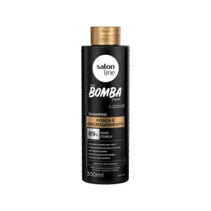 Shampoo SOS Bomba Força e Engrossamento 300ml Salon Line