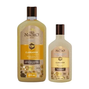 KIT CLAREADOR TIO NACHO SHAMPOO 415ML + CONDICIONADOR 200ML