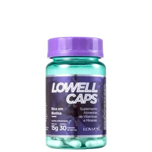 Lowell Caps - Suplemento Alimentar 30 Cápsulas 500mg