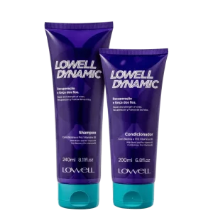 Kit Lowell Dynamic Shampoo 240ml e Condicionador 200ml